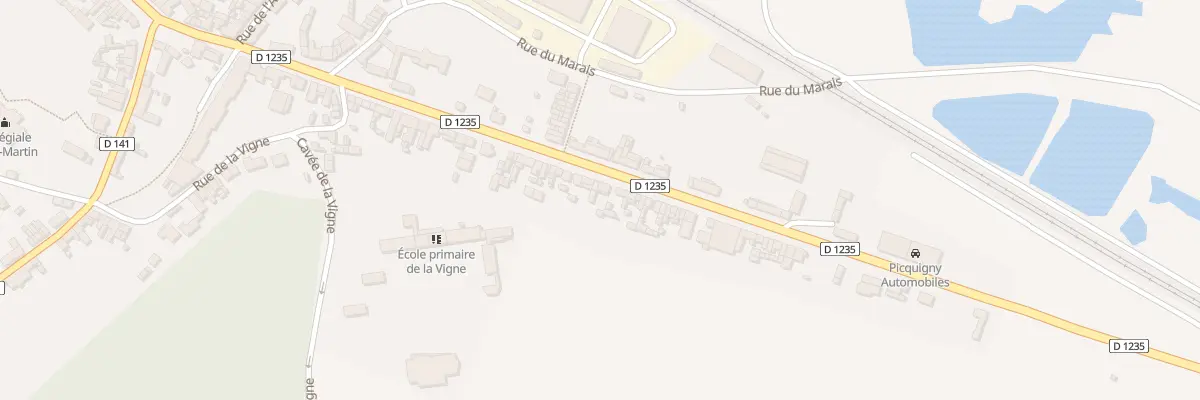 Plan du 355 Rue Jean Jacques Rousseaux à Picquigny