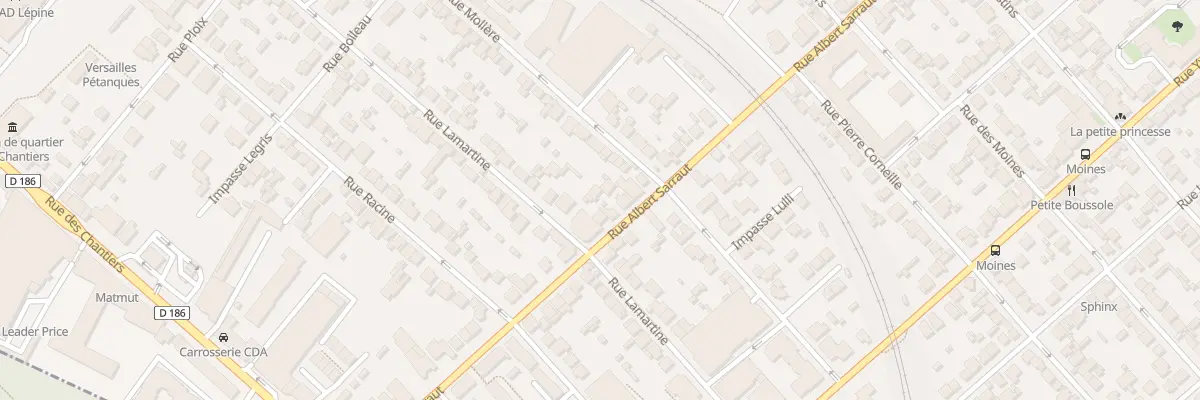 Plan du 62 Rue Albert Sarraut à Versailles