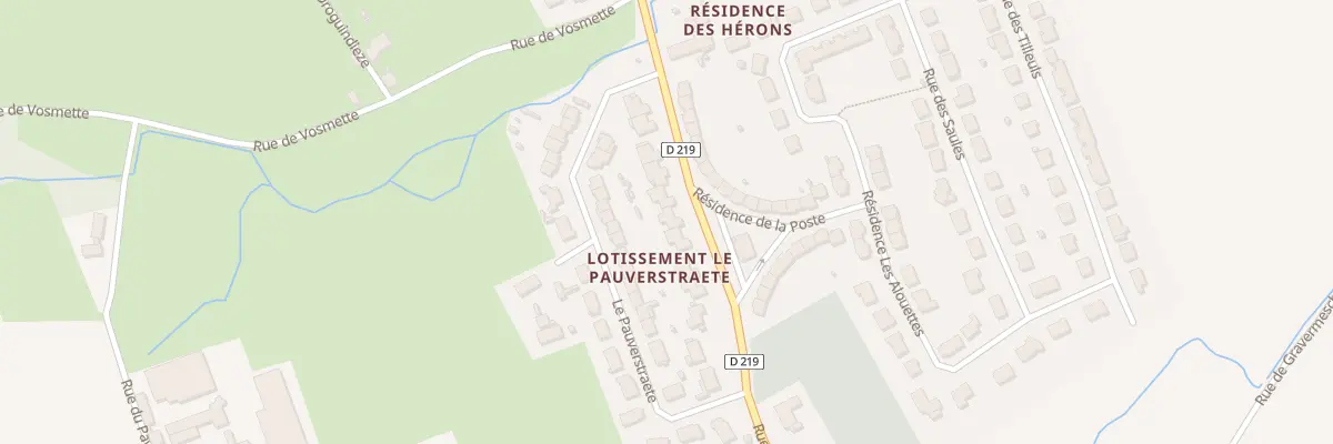 Plan du 54 Rue de l’Eglise à Éperlecques