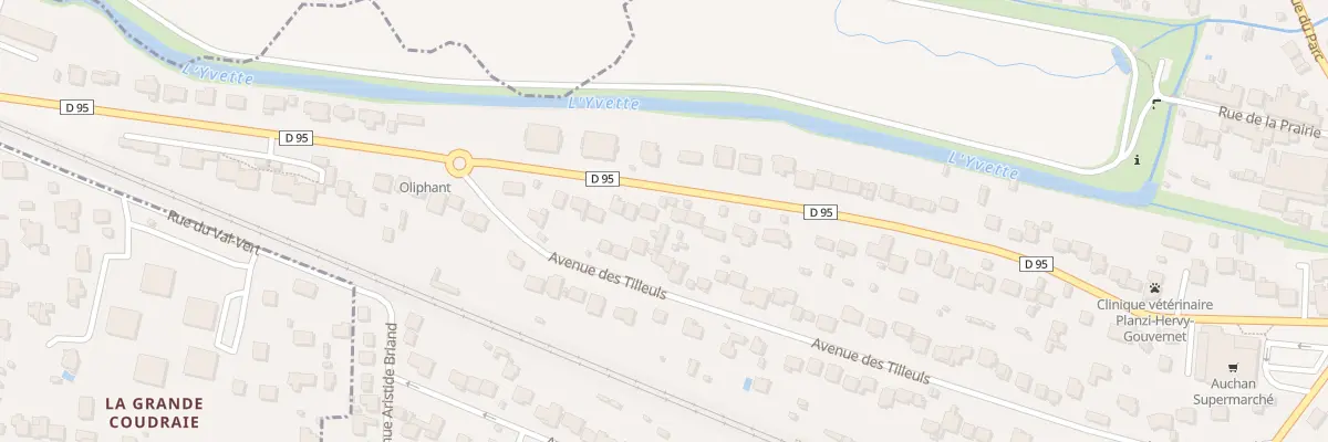Plan du 123 Rue Charles de Gaulle à Bures-sur-Yvette