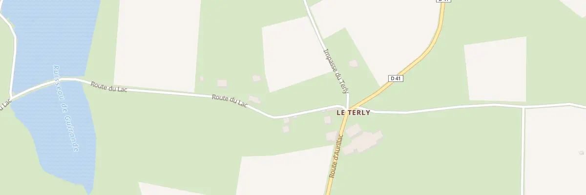 Plan du 5940F Le Terly à Felzins