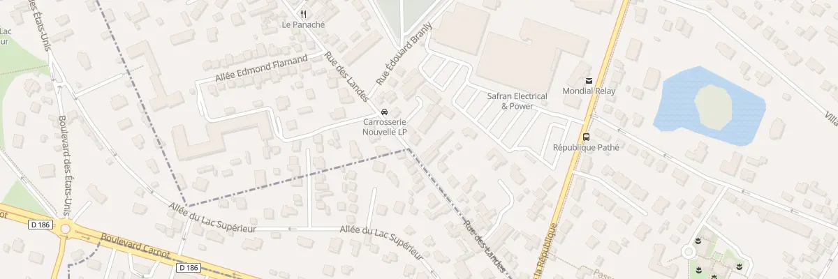 Plan du 36 Rue des Landes à Chatou