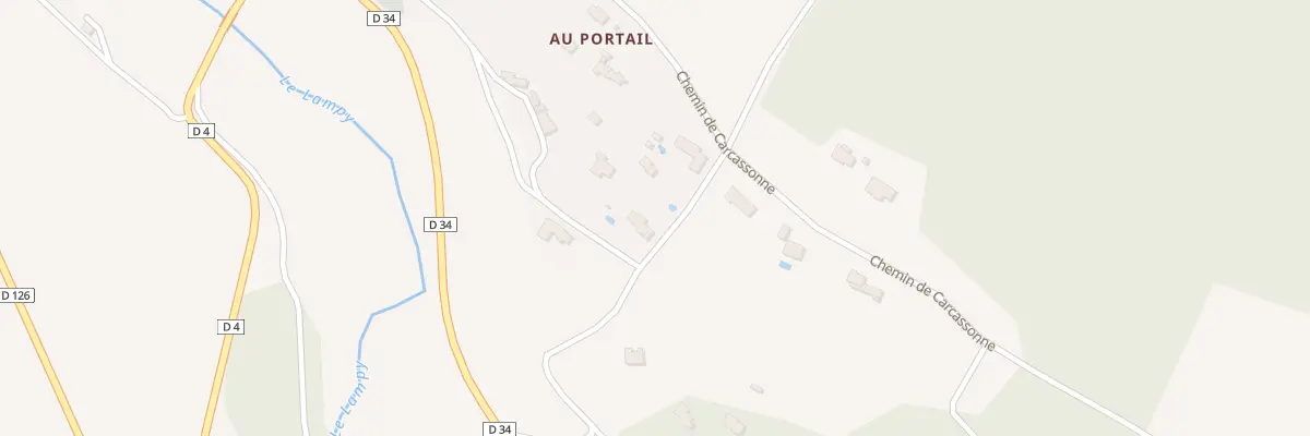Plan du 2 Che de la Serigate à Saint-Martin-le-Vieil