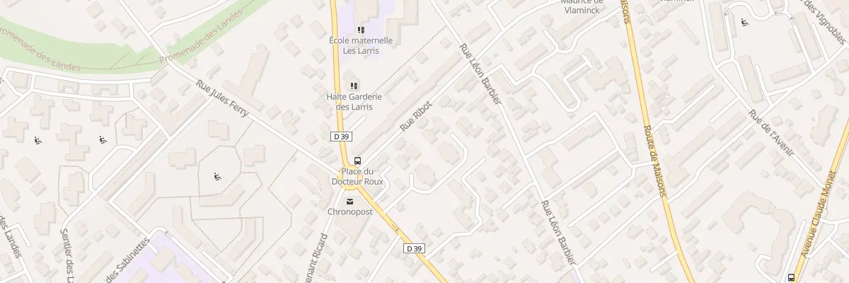Plan du 202 Rue du Gen Leclerc à Chatou