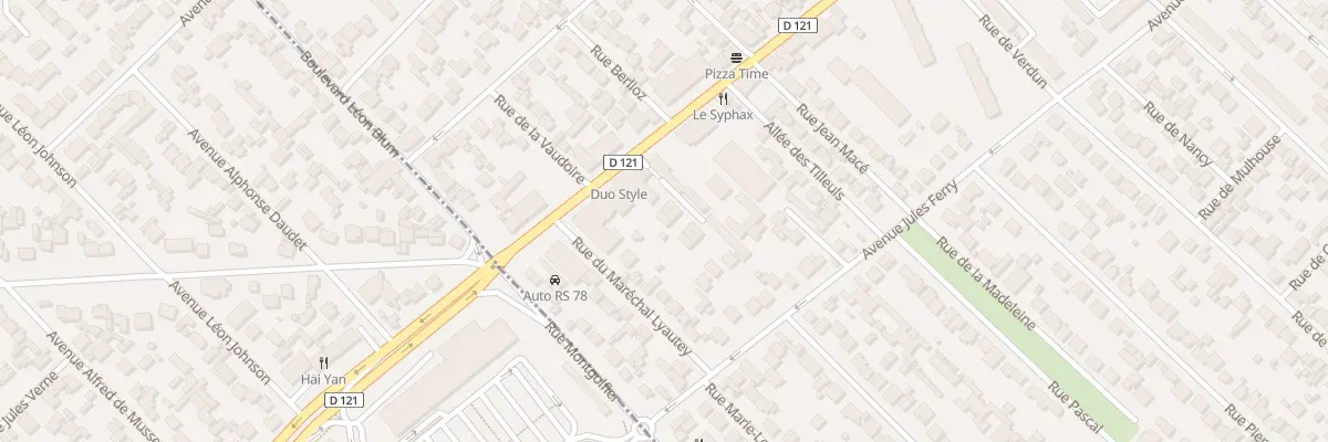 Plan du 167 Av de la République à Sartrouville