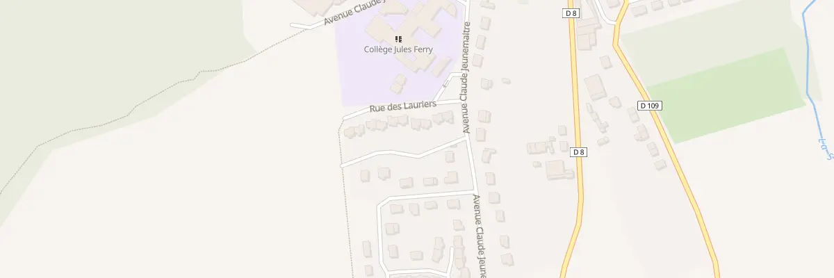 Plan du 7 Rue des Lauriers à Conty