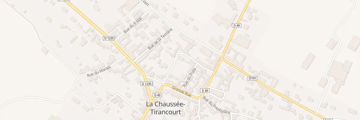 Plan du 10 Rue Genevieve Fertel à La Chaussée-Tirancourt