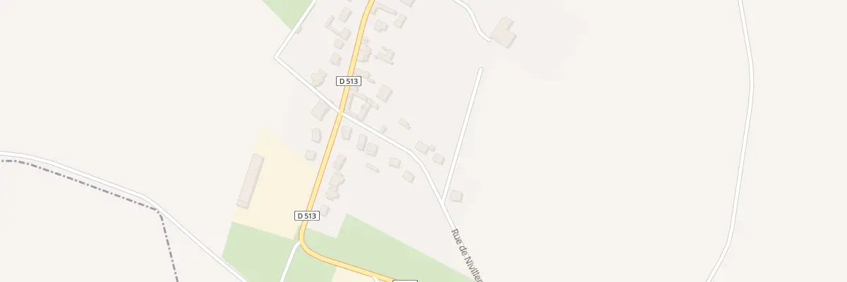 Plan du 1 Rue de Nivillers à Bonlier