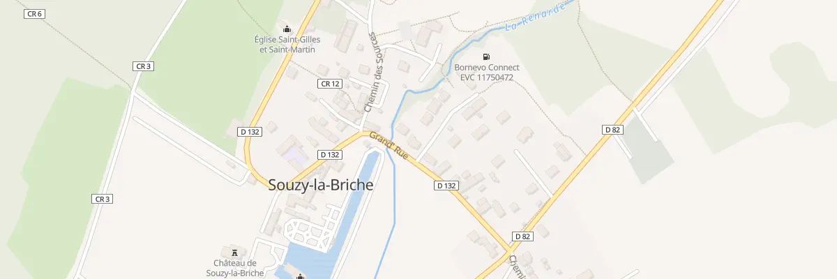 Plan du 15 Gr Grande Rue à Souzy-la-Briche