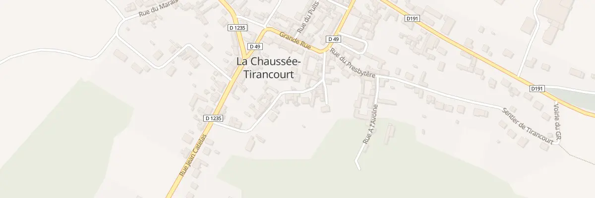 Plan du 20 Rue de l’Abreuvoir à La Chaussée-Tirancourt