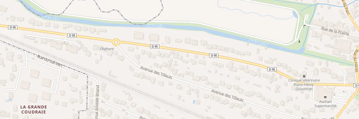 Plan du 119 Rue Charles de Gaulle à Bures-sur-Yvette