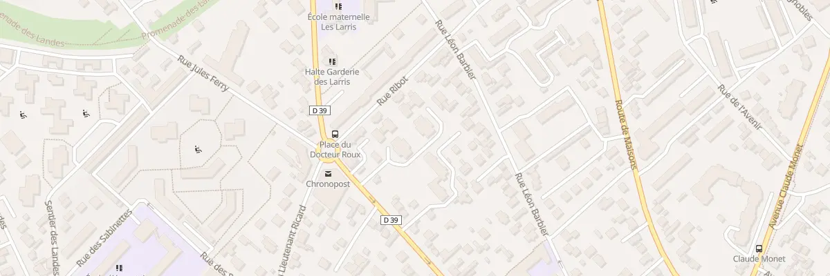 Plan du 192 Rue du Gen Leclerc à Chatou