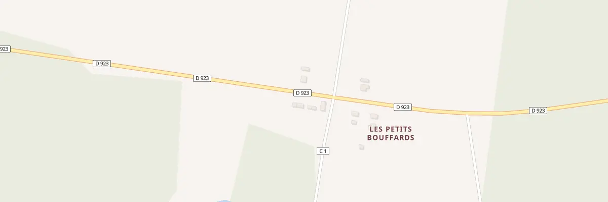 Plan du 464 Les Petits Bouffards à Brinon-sur-Sauldre