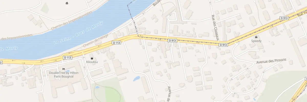 Plan du 3 Av de la Source à Bougival