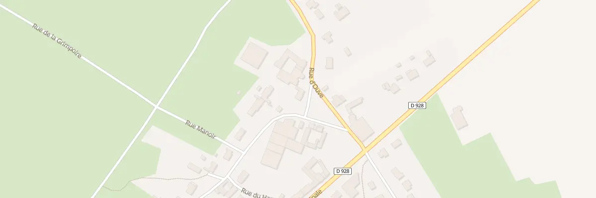 Plan du 2 Rue d’Ouve à Avroult