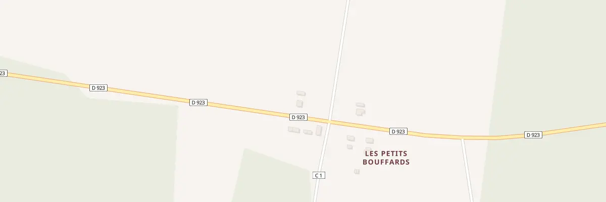 Plan du 461 Les Petits Bouffards à Brinon-sur-Sauldre