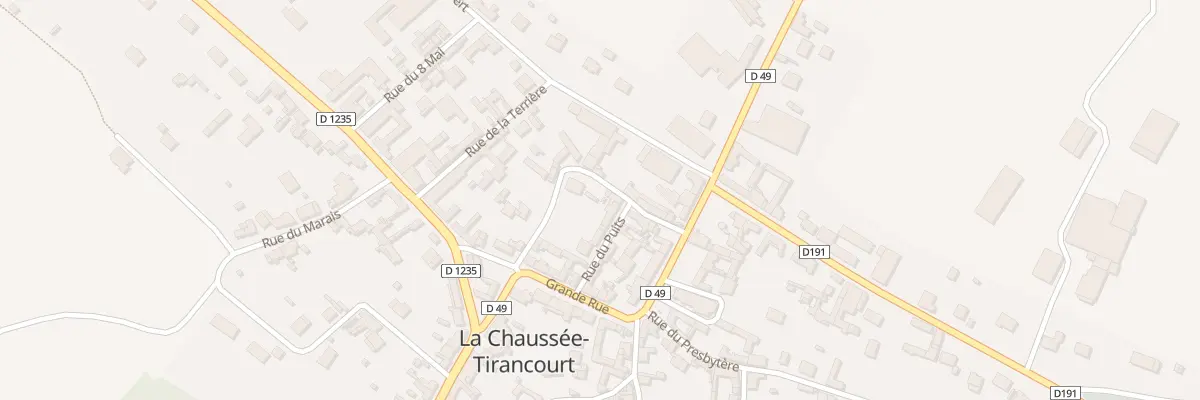 Plan du 5023F Rue Genevieve Fertel à La Chaussée-Tirancourt