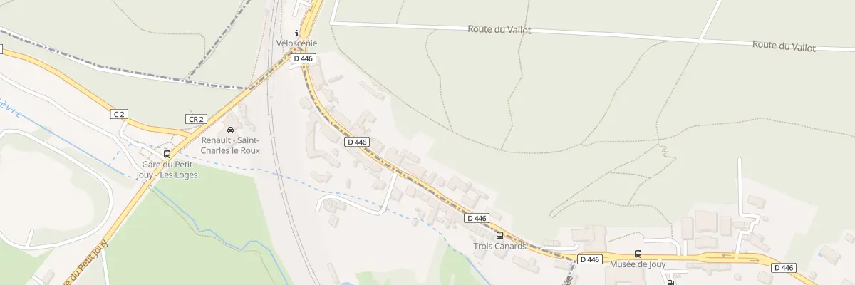 Plan du 74 Rue Charles de Gaulle à Jouy-en-Josas