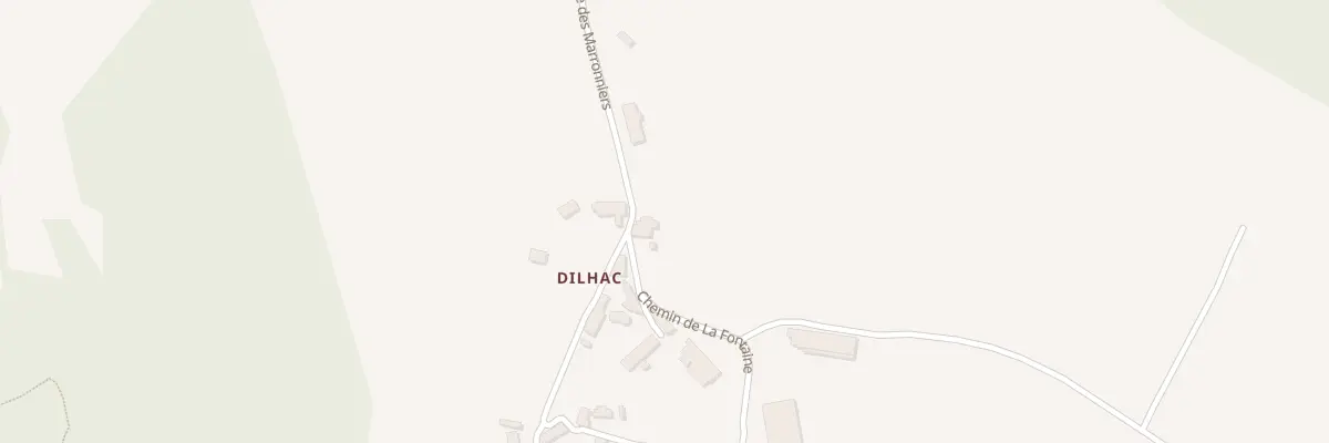 Plan du 5055 Dilhac à Montvert