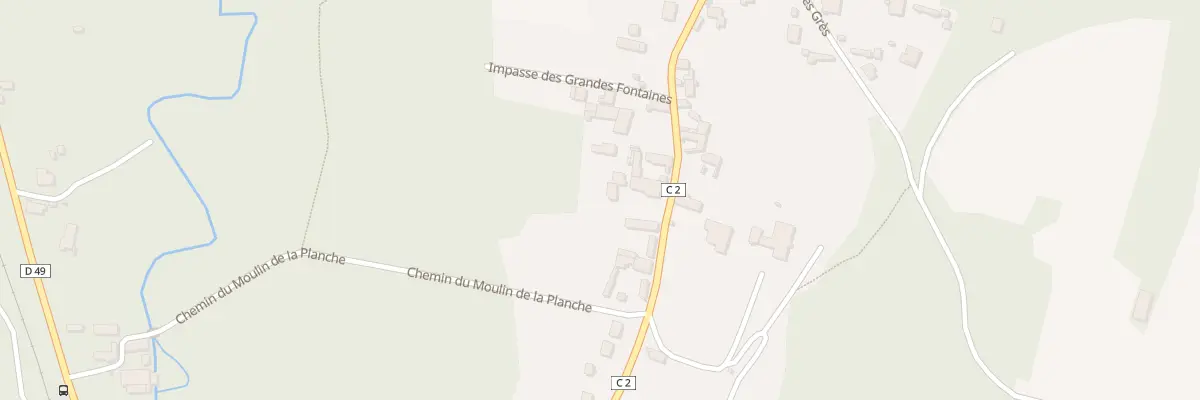 Plan du 64B Gr Gde Rue à Ormoy-la-Rivière