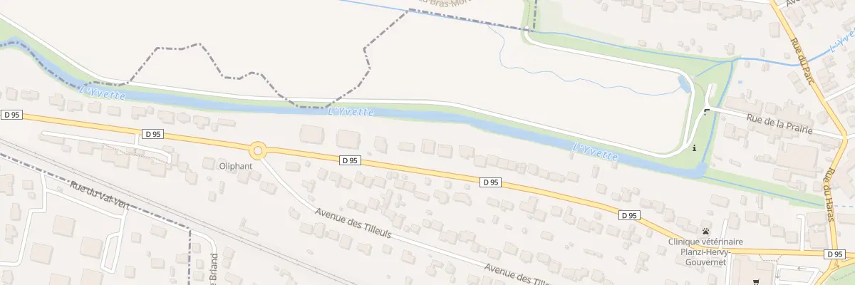 Plan du 134 Rue Charles de Gaulle à Bures-sur-Yvette