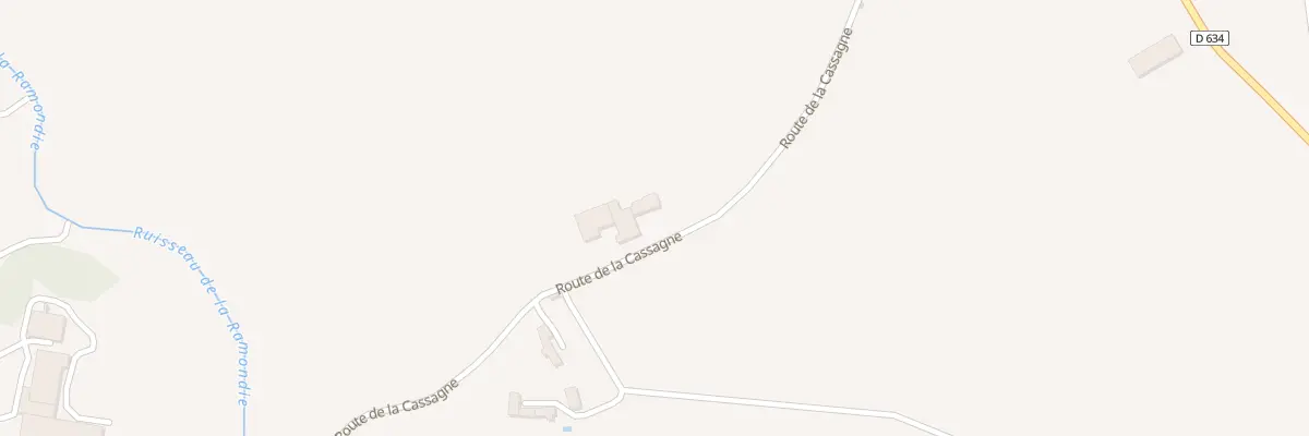 Plan du 5219 La Cassagne à Lanuéjouls