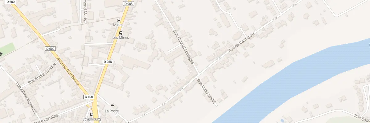 Plan du 54 Rue Gabriel Soulages à Albi