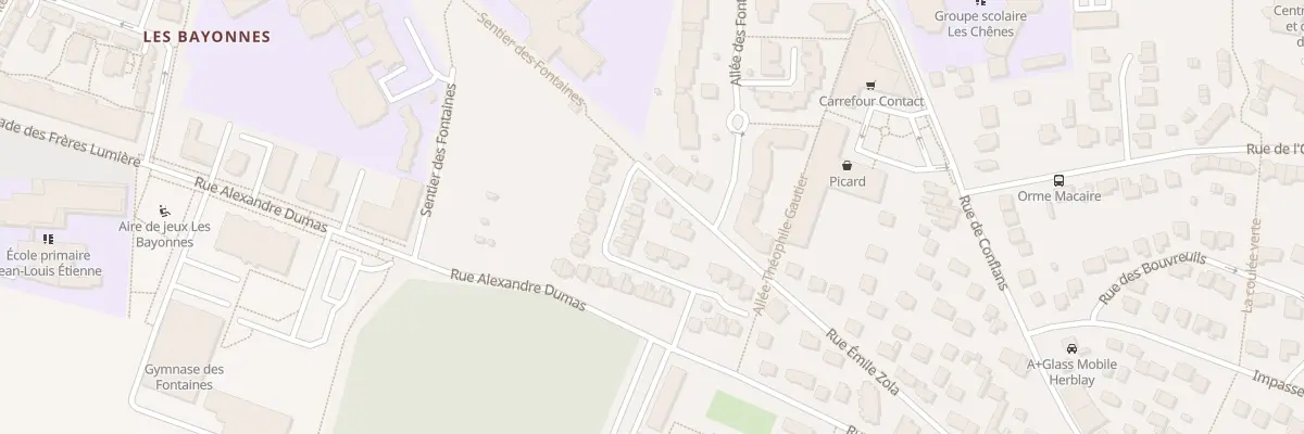 Plan du 5 Rue Charles Baudelaire à Herblay-sur-Seine