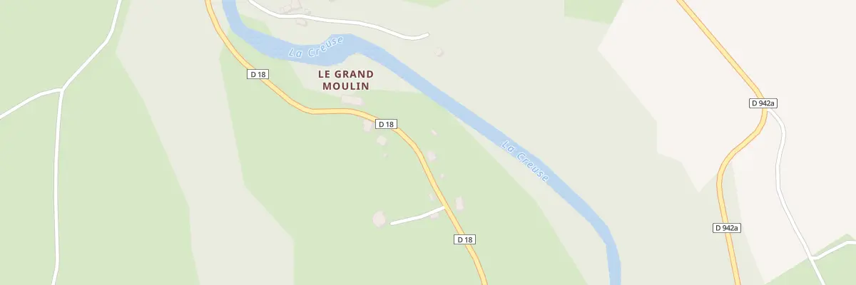 Plan du 8 Le Grand Moulin à Alleyrat