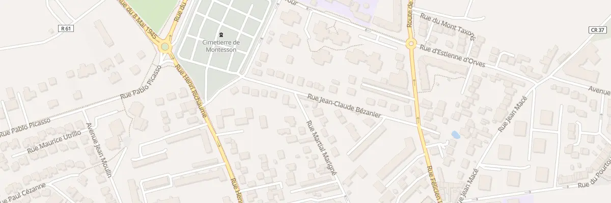 Plan du 44 Rue Martial Marigné à Montesson