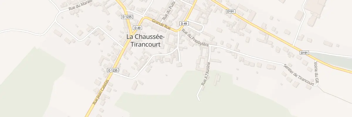 Plan du 10 Rue de la Cour au Bois à La Chaussée-Tirancourt