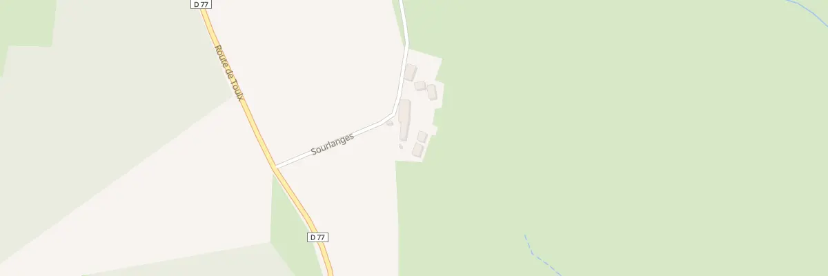 Plan du 2 Sourlanges à Bussière-Saint-Georges