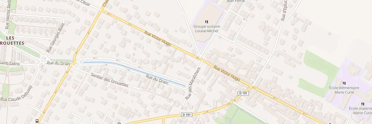 Plan du 119 Rue Victor Hugo à Pierrelaye