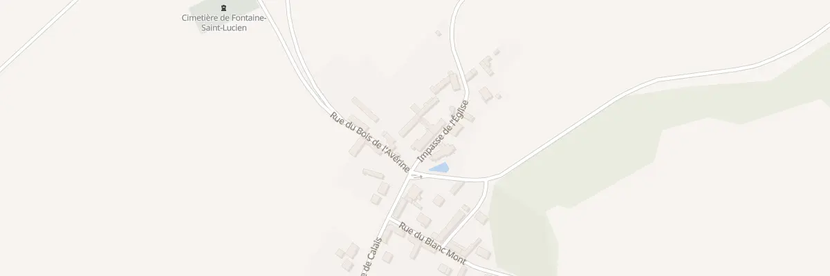 Plan du 19 Imp de l’Eglise à Fontaine-Saint-Lucien