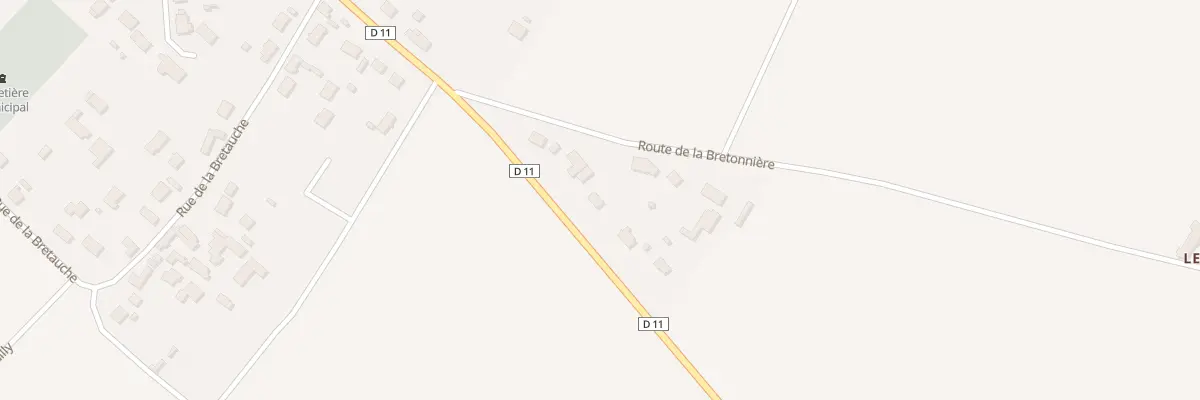 Plan du 95 Rte de Châteauneuf à Fay-aux-Loges
