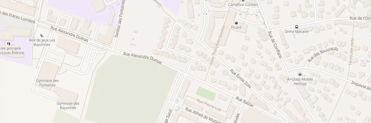 Plan du 42 Rue Charles Baudelaire à Herblay-sur-Seine