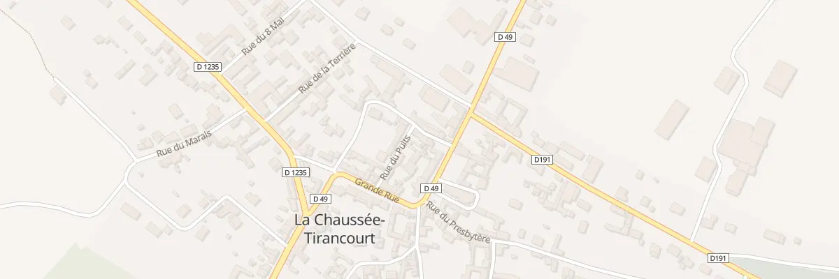 Plan du 16 Rue Genevieve Fertel à La Chaussée-Tirancourt
