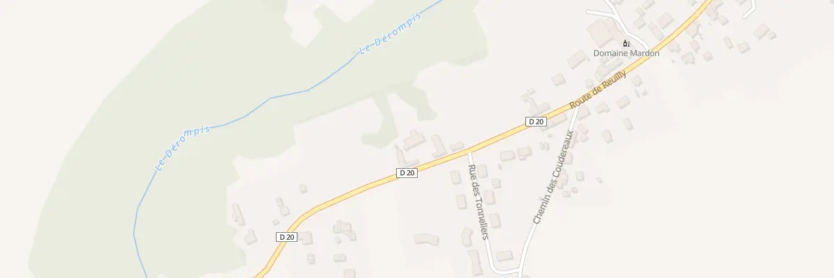 Plan du 62 Rte de Reuilly à Quincy