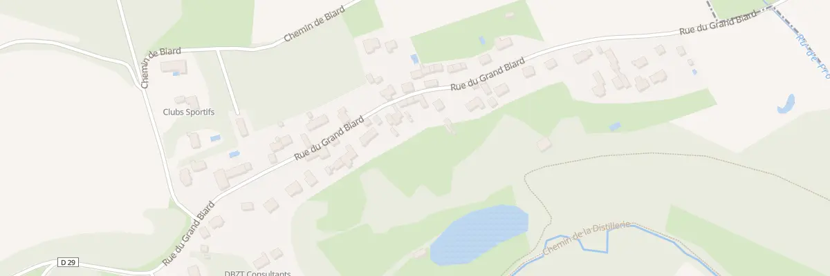 Plan du 24 Rue du Grand Biard à Labbeville