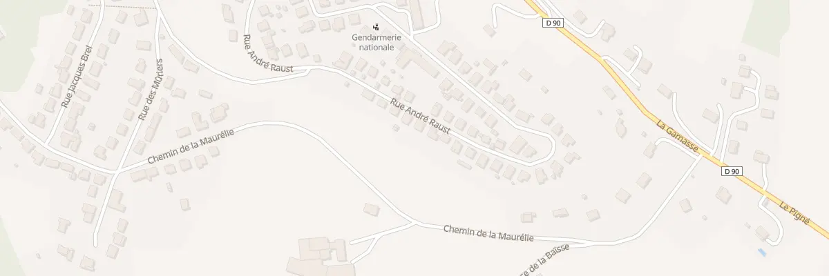 Plan du 58 Rue André Raust à Cagnac-les-Mines