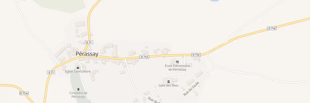Plan du 5006 Le Bourg à Pérassay