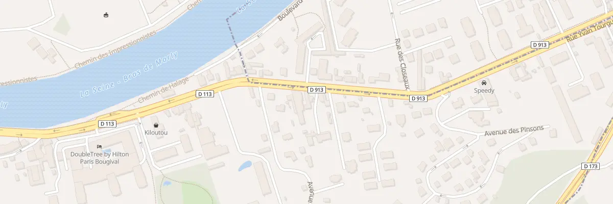 Plan du 32 Rue Yvan Tourgueneff à Bougival