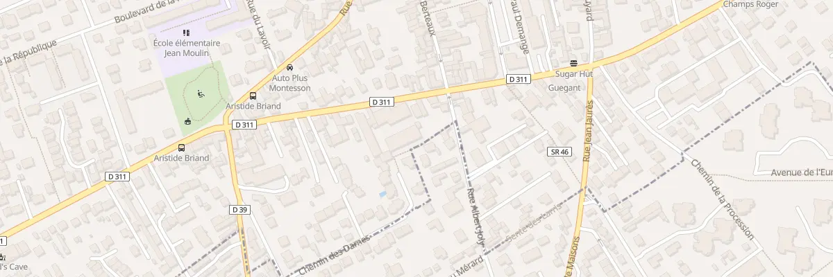 Plan du 32 Av Paul Doumer à Montesson