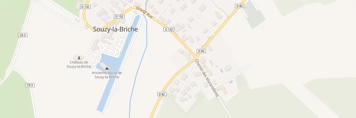 Plan du 18 Gr Grande Rue à Souzy-la-Briche