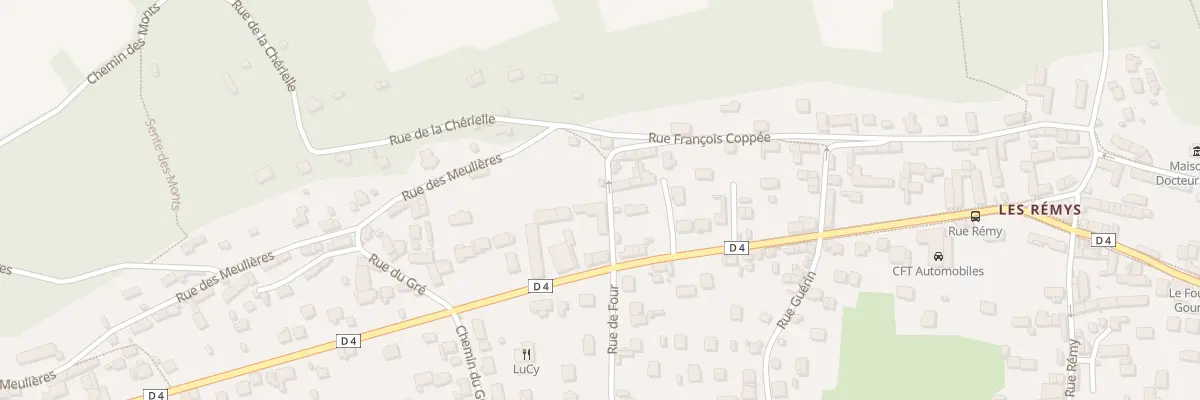 Plan du 4 Rue Marceau à Auvers-sur-Oise