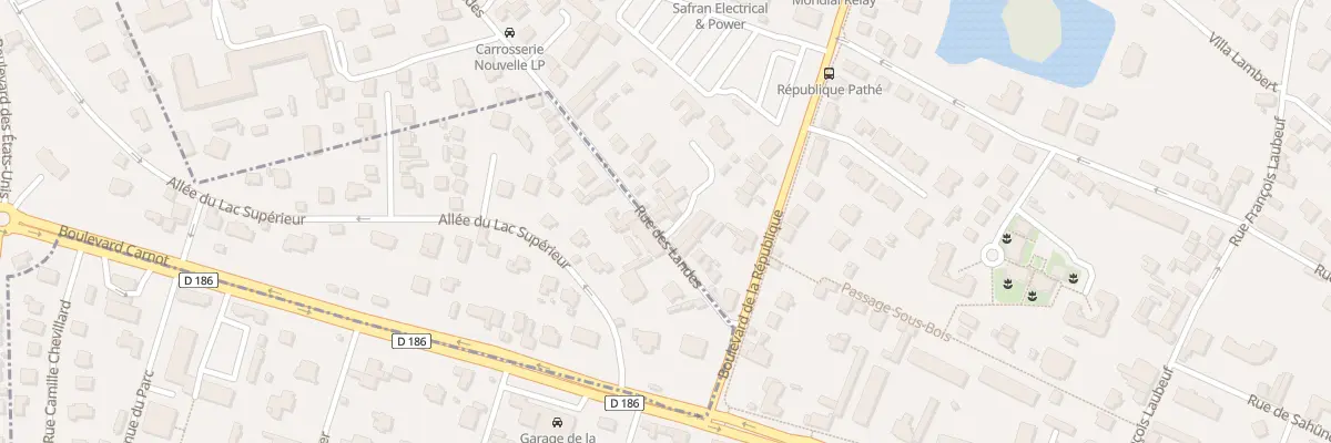 Plan du 14 Rue des Landes à Chatou