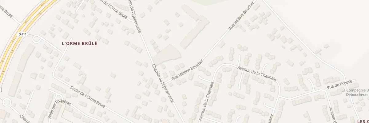 Plan du 200 Rue Hélène Boucher à Herblay-sur-Seine