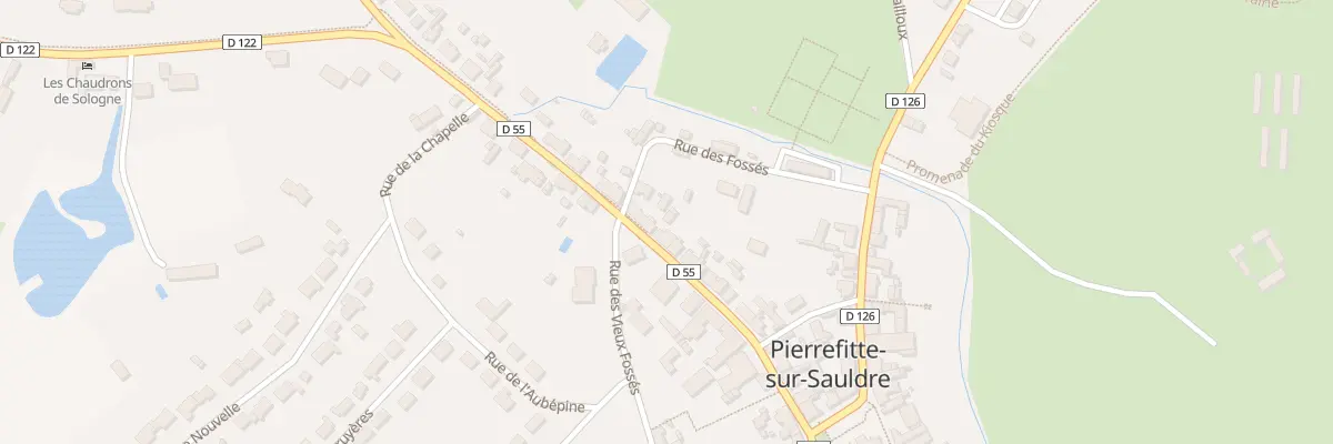 Plan du 40 Rue de Nouan à Pierrefitte-sur-Sauldre