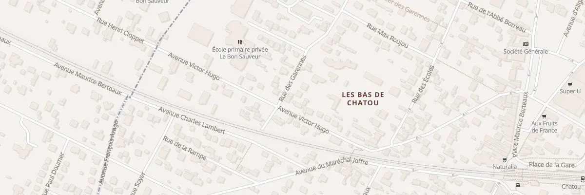 Plan du 2 Rue des Garennes à Chatou