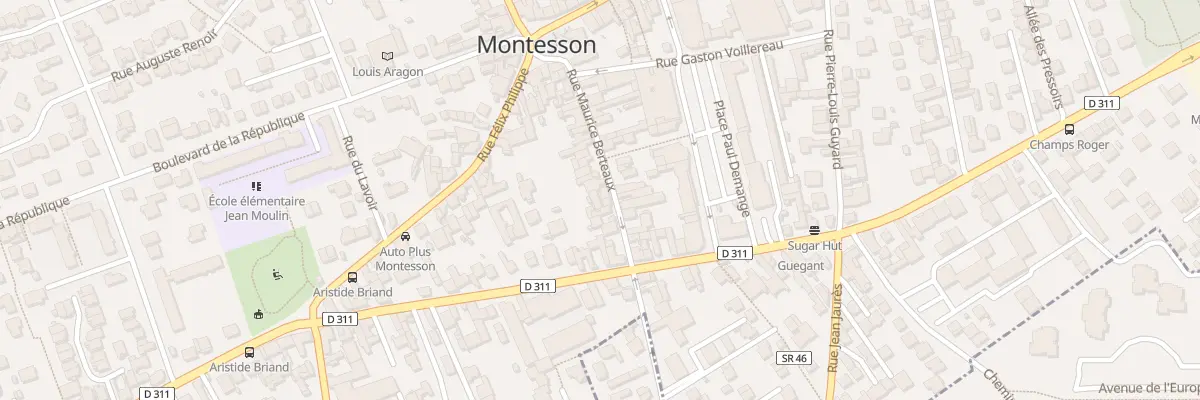 Plan du 24 Rue Maurice Berteaux à Montesson